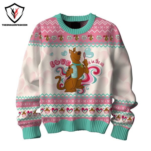 Scooby-Doo Ruh-Roh Be My Valentine Sweater