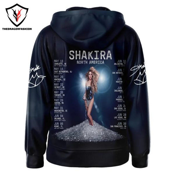 Shakira North America Tour Signature Zip Hoodie