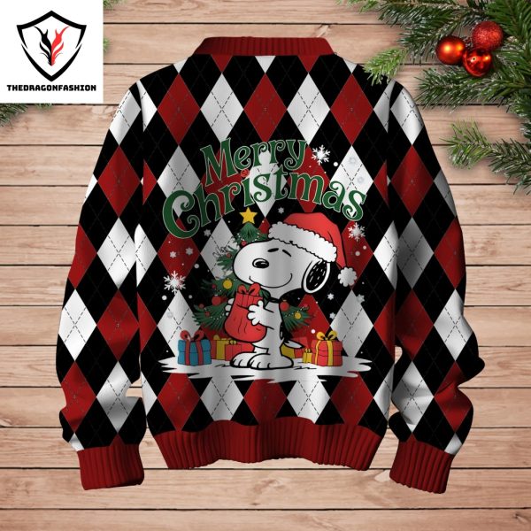 Snoopy Merry Christmas Design Sweater