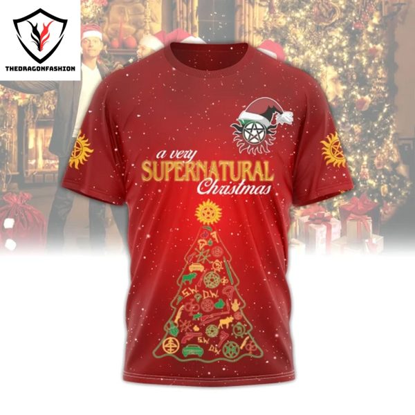 Supernatural – A Very Supernatural Christmas 3D T-Shirt