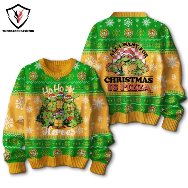 Teenage Mutant Ninja Turtles Ho Ho Heroes Sweater