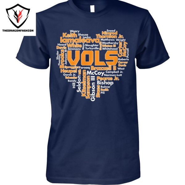 Tennessee Volunteers Love For Fan Unisex T-Shirt