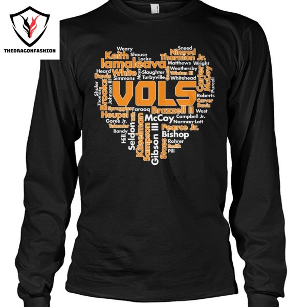 Tennessee Volunteers Love For Fan Unisex T-Shirt