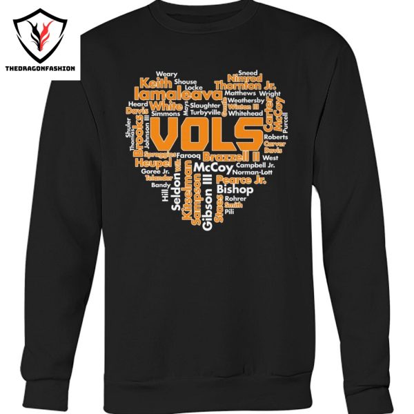 Tennessee Volunteers Love For Fan Unisex T-Shirt