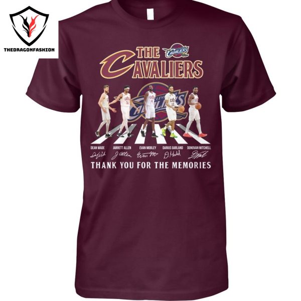 The Cleveland Cavaliers Basketball Siganture Thank You For The Memories Unisex T-Shirt