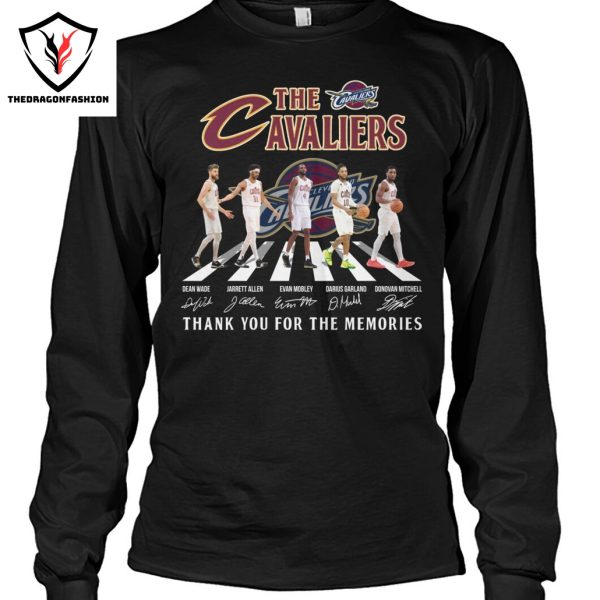 The Cleveland Cavaliers Basketball Siganture Thank You For The Memories Unisex T-Shirt