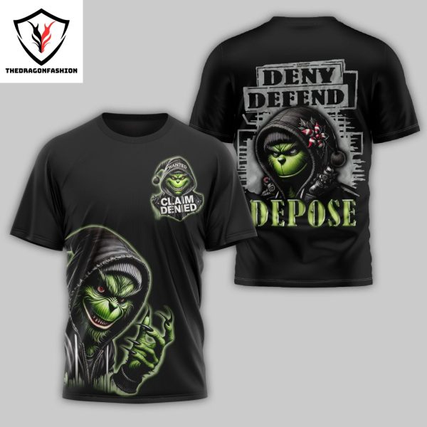 The Grinch – Deny Defend Depose 3D T-Shirt