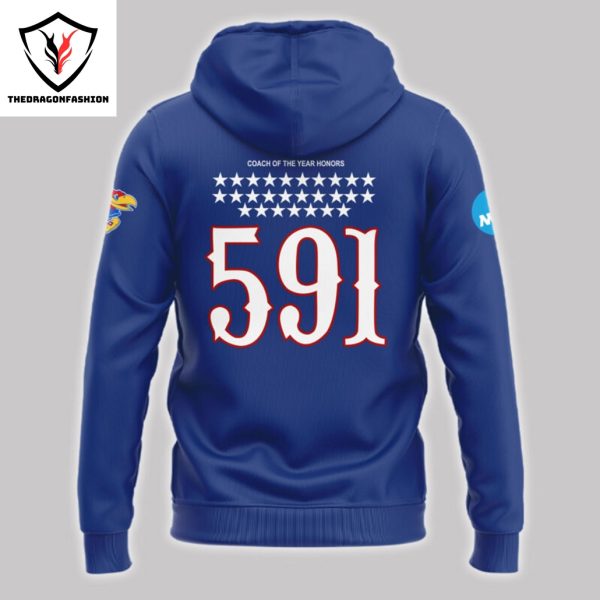 The Winningest Coach Kansas Jayhawks Basketball Signature Hoodie