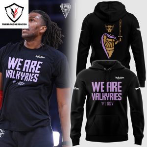 Golden State Valkyries Secondary Logo Hoodie – Black