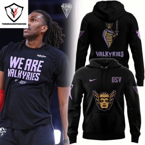 Golden State Valkyries Secondary Logo Hoodie – Black