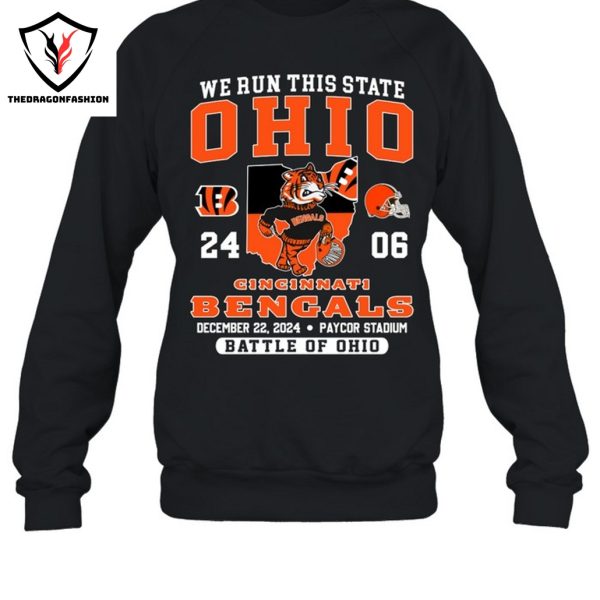 We Run This State Ohio –  Cincinnati Bengals Unisex T-Shirt