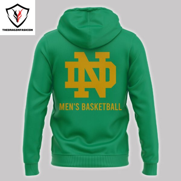 Wear Green Notre Dame Fighting Irish Basketball Hoodie