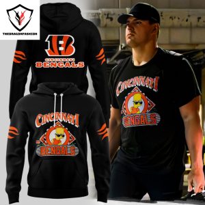 The Simpsons Bart x Cincinnati Bengals Hoodie – Black