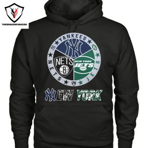 New York Yankees x New York Jets x Brooklyn Nets Unisex T-Shirt