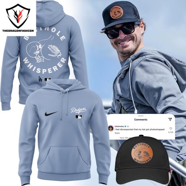 Los Angeles Dodgers Buthole Whisperer Hoodie