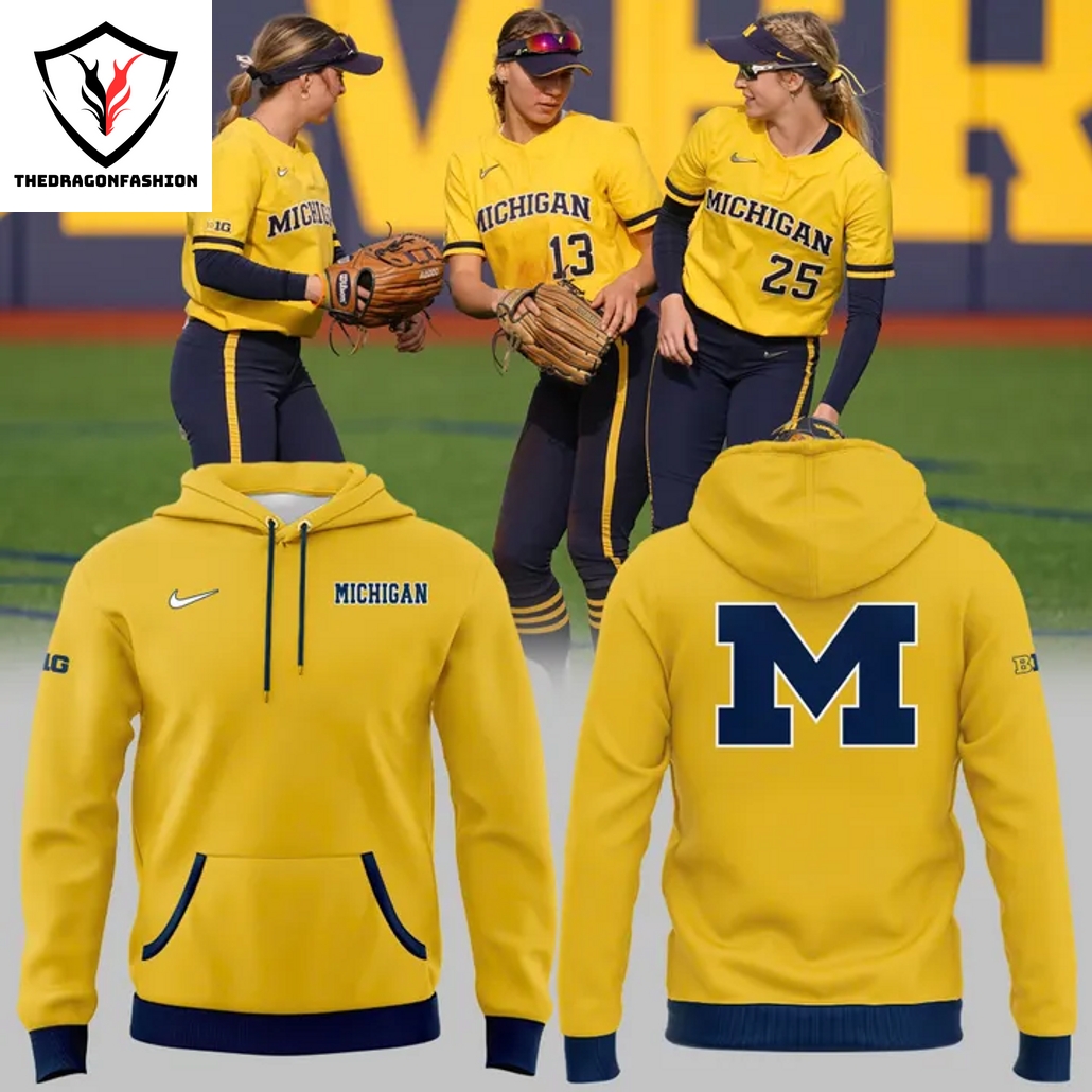 Michigan Wolverines Softball Hoodie Michigan Wolverines Softball Hoodie