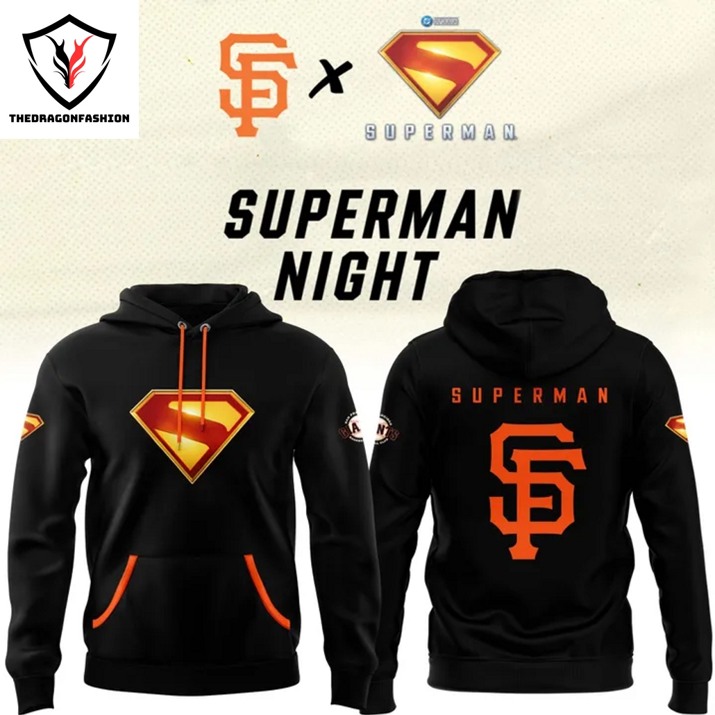 San Francisco Giants x Superman Night 2025 Hoodie San Francisco Giants x Superman Night 2025 Hoodie